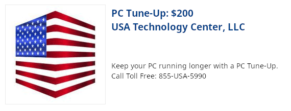 USA Technology Center PC Tune-Up