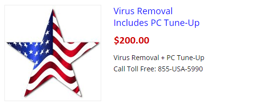 USA Technology Center Virus Removal